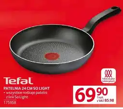 Selgros Patelnia 24 cm So Light Tefal oferta