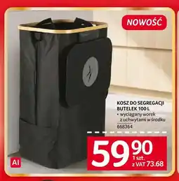 Selgros Kosz do segregacji butelek oferta