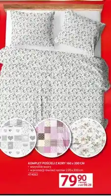 Selgros Komplet pościeli z kory 160x200 cm oferta