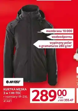 Selgros Kurtka męska 3 w 1 Hi-Tec oferta
