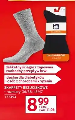 Selgros Skarpety bezuciskowe Wola oferta