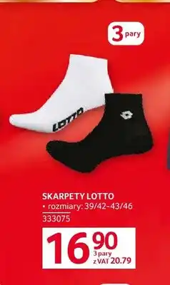 Selgros Skarpety Lotto 3-pak oferta