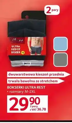 Selgros Bokserki Ultra Rest 2-pak oferta