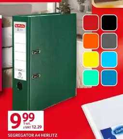 Selgros Segregator A4 5 cm Herlitz oferta