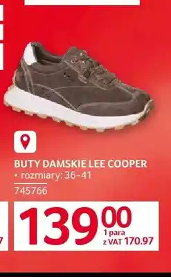 Selgros Buty damskie Lee Cooper oferta