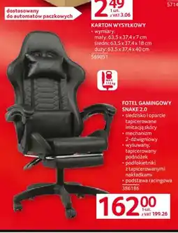 Selgros Fotel gamingowy Snake 2,0 oferta