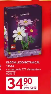 Selgros Klocki LEGO Botanical 11514 oferta