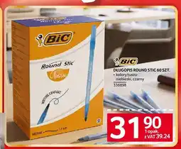 Selgros Długopis Round Stic 60-pak Bic oferta