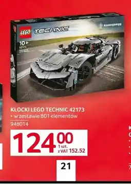Selgros Klocki LEGO Technic 42173 oferta