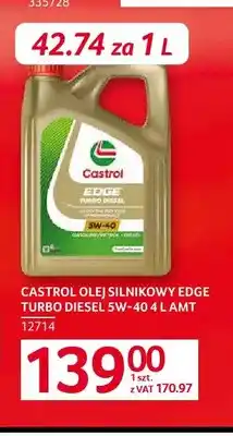 Selgros Olej silnikowy Edge Turbo Diesel 5W-40 Amt Castrol oferta