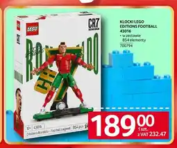 Selgros Klocki LEGO Editions Football 43016 oferta