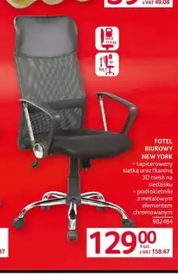 Selgros Fotel biurowy New York oferta