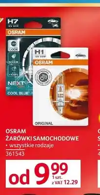 Selgros Żarówki samochodowe Osram oferta