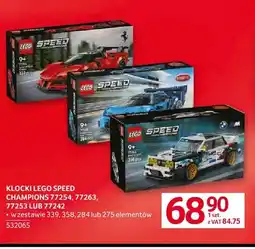 Selgros Klocki LEGO Speed Champions 77254 oferta