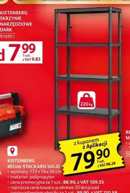 Selgros Regał Stackaro Solid Kistenberg oferta