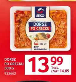 Selgros Dorsz po grecku Seko oferta