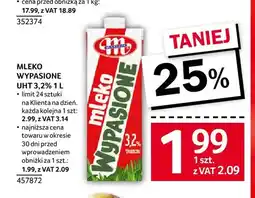 Selgros Mleko UHT 3,2% oferta
