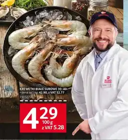 Selgros Krewetki białe surowe 30-40 oferta