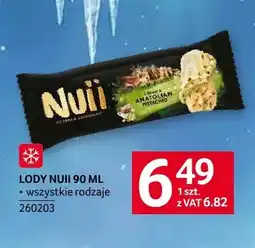 Selgros Lody Nuii oferta