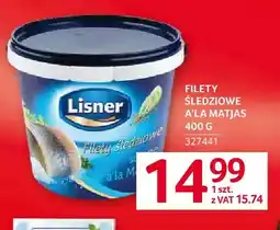 Selgros Filety śledziowe a'la Matjas Lisner oferta