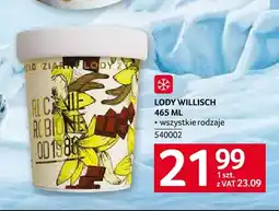 Selgros Lody Willisch oferta