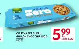 Selgros Ciastka bez cukru Gullón Choc Chip oferta