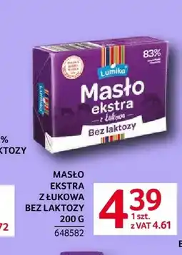 Selgros Masło ekstra z Łukowa bez laktozy Lumiko oferta