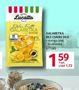 Selgros Galaretka bez cukru mango Lucatto oferta