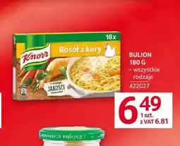 Selgros Bulion Knorr oferta