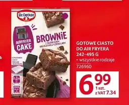 Selgros Gotowe ciasto do air fryera Dr. Oetker oferta