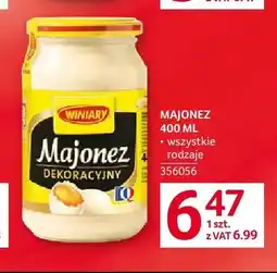 Selgros Majonez dekoracyjny Winiary oferta