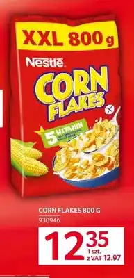 Selgros Płatki kukurydziane Corn Flakes Nestlé oferta