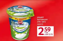 Selgros Jogurt naturalny Primo Zott oferta