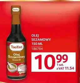 Selgros Olej sezamowy TaoTao oferta