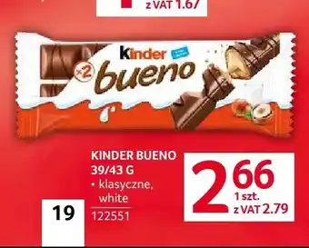 Baton Kinder Bueno klasyczne
