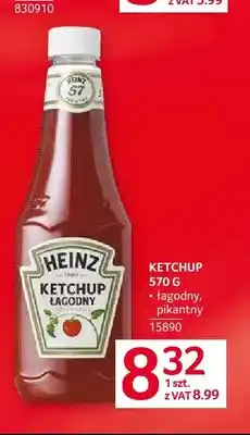 Selgros Ketchup łagodny Heinz oferta