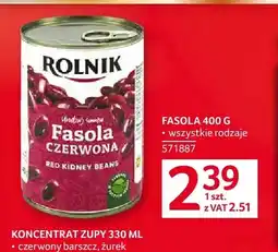 Selgros Fasola Rolnik oferta