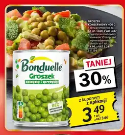 Selgros Groszek konserwowy Bonduelle oferta
