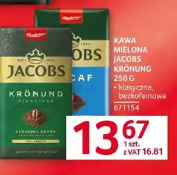 Selgros Kawa mielona Jacobs Krönung klasyczna oferta