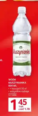 Selgros Woda Muszynianka oferta