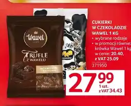 Selgros Cukierki w czekoladzie Wawel oferta