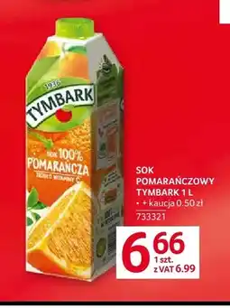 Selgros Sok pomarańczowy Tymbark oferta