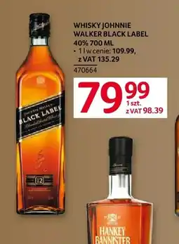 Selgros Whisky Johnnie Walker Black Label oferta