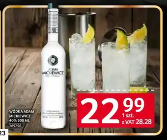 Selgros Wódka Adam Mickiewicz 40% oferta