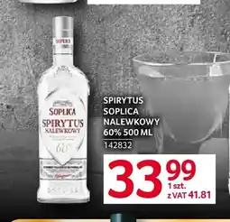 Selgros Spirytus Soplica nalewkowy 60% oferta