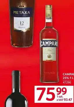 Selgros Likier Campari 25% oferta