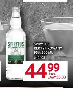 Selgros Spirytus rektyfikowany 95% oferta