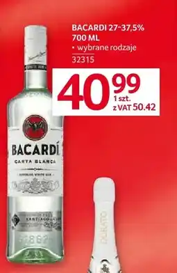 Selgros Rum Bacardi 27-37,5% oferta