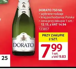 Selgros Wino musujące Dorato oferta
