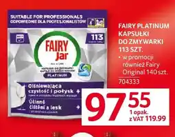 Selgros Kapsułki do zmywarki Fairy Original oferta